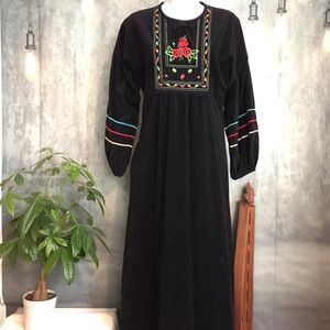 BOGO Bohemian Velvet MaxiDress True Vintage